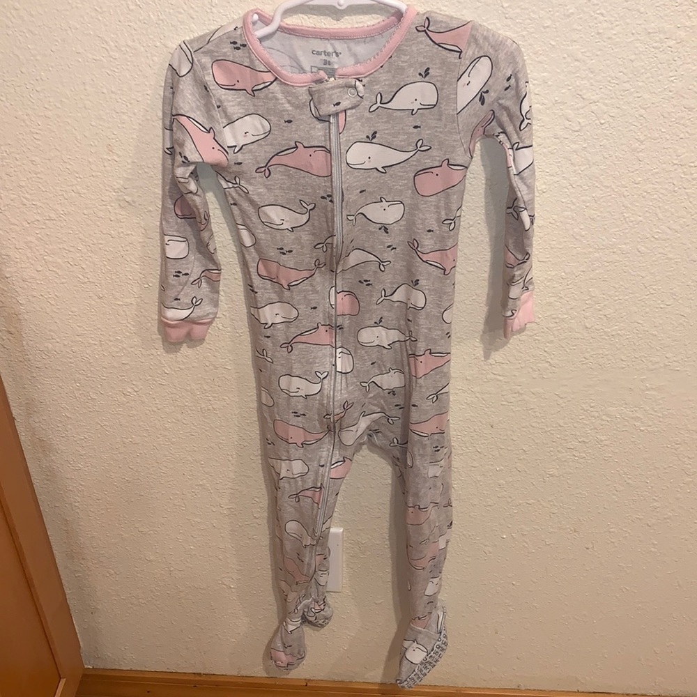 Carter’s footed pajamas